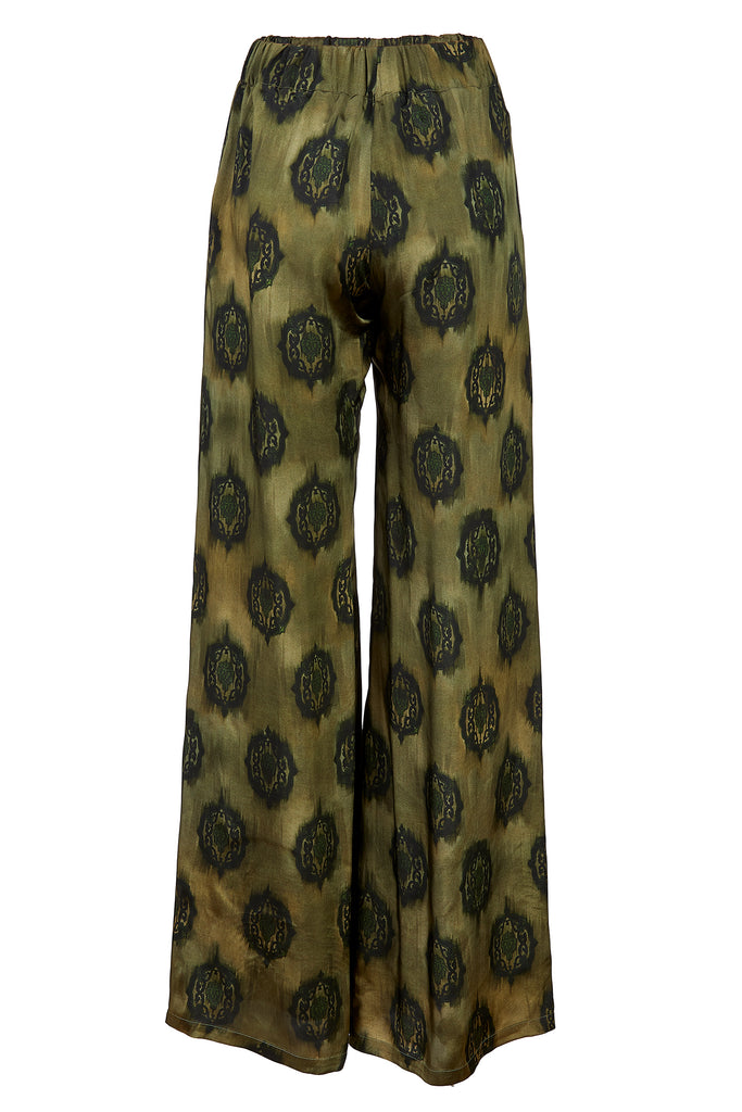 Trousers Green Back