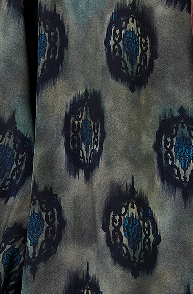 Camisole Dress Blue Detail